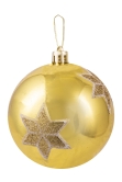 Hand Painted Shatterproof Bauble Design 32 (12 Pack)