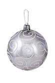 Hand Painted Shatterproof Bauble Design 38 (12 Pack)