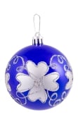 Hand Painted Shatterproof Bauble Design 44 (9-12 Pack)