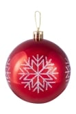 Hand Painted Shatterproof Bauble Design 9 (9-12 Pack)