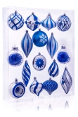 The Blue & Silver Bauble 16pc Feature Set