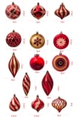 The Red & Gold Bauble 16pc Feature Set