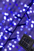 400 LED Solar Powered String Lights - Blue