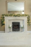 The 270cm Pre-lit Connectable Plain Garland