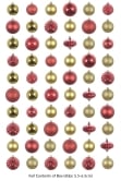 The 196pc Full Heavy Coverage Bauble Set (Choose colour for 7ft trees)