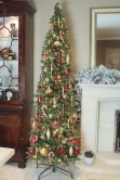 The Pre-lit 7ft Green Italian Pencilimo Tree