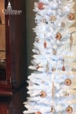 The Pre-lit 4ft White Italian Pencilimo Tree