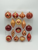 The 128pc Full Heavy Coverage Bauble Set (Choose colour for 6ft trees)