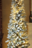 The Pre-lit 6ft Snowy Pencil Tree
