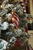 The Pre-lit 6ft Snowy Pencil Tree