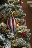 The Pre-lit 6ft Snowy Pencil Tree