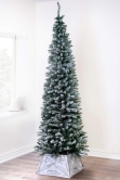 Brushed White Gold Wooden Tree Skirt (For 4ft-6ft Trees - Tight Fit)