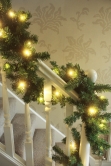 The 270cm Pre-lit Connectable Plain Garland