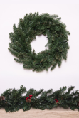 The 50cm Ultra Mixed Pine Wreath