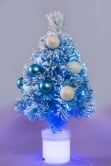 The 60cm Baby Blue LED Fibre Optic Tree