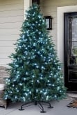 200cm Pre-lit Outdoor Woodland Pine Tree - Bright White
