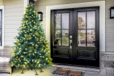 The 6.5ft Pre-lit Outdoor Woodland Pine Tree