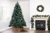 The Ultra Devonshire Fir Pre-lit with Warm White/White Colour change LEDs (4ft to 12ft)