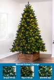 The 4ft Ultra Devonshire Fir Pre-lit with Warm White/White Colour change LEDs