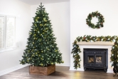 The 6ft Ultra Devonshire Fir Pre-lit with Warm White/White Colour change LEDs