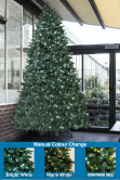The 10ft Ultra Devonshire Fir Pre-lit with Warm White/White Colour change LEDs