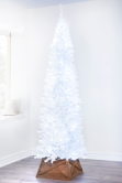 The Pre-lit 4ft White Italian Pencilimo Tree