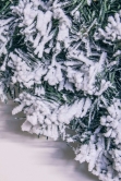 Multipack of 3x 90cm Flocked Extra Wide Arbor Vitae Wreaths