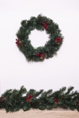 The Majestic Dew Pine Wreath (45cm-60cm)