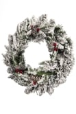 The 45cm Snowy Alpine Wreath