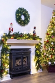 The 50cm Pre-lit Vivente Fir Wreath