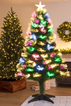The 4ft Vesuvius Fir Fibre Optic Christmas Tree