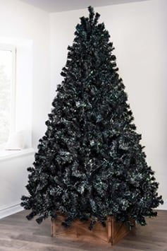 The 6ft Black Iridescence Pine Tree