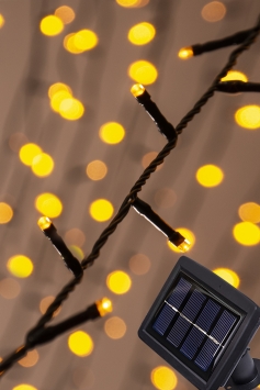 200 LED Solar Powered String Lights (6 Colours)