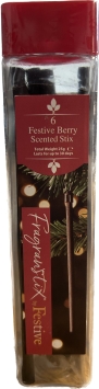 Festive Berry Scented Stix (3 pack of 6)