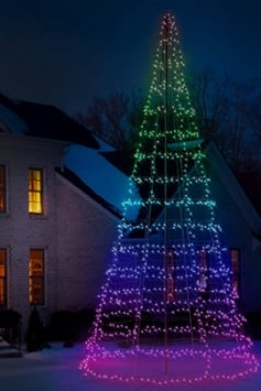 3m Twinkly Light Tree – 450 RGB+W LED, Plug Type G