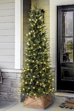 The 6ft Indoor/Outdoor Pre-lit Ultra Slim Mixed Pine