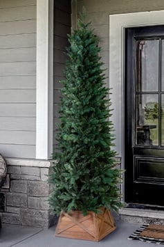 The 6ft Indoor/Outdoor Ultra Slim Mixed Pine