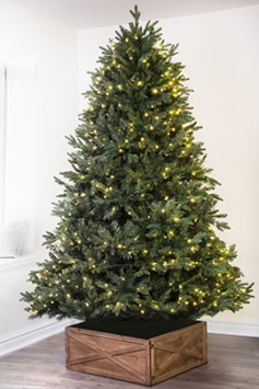 The Pre-lit Woodland Pine Tree (4ft to 8ft)