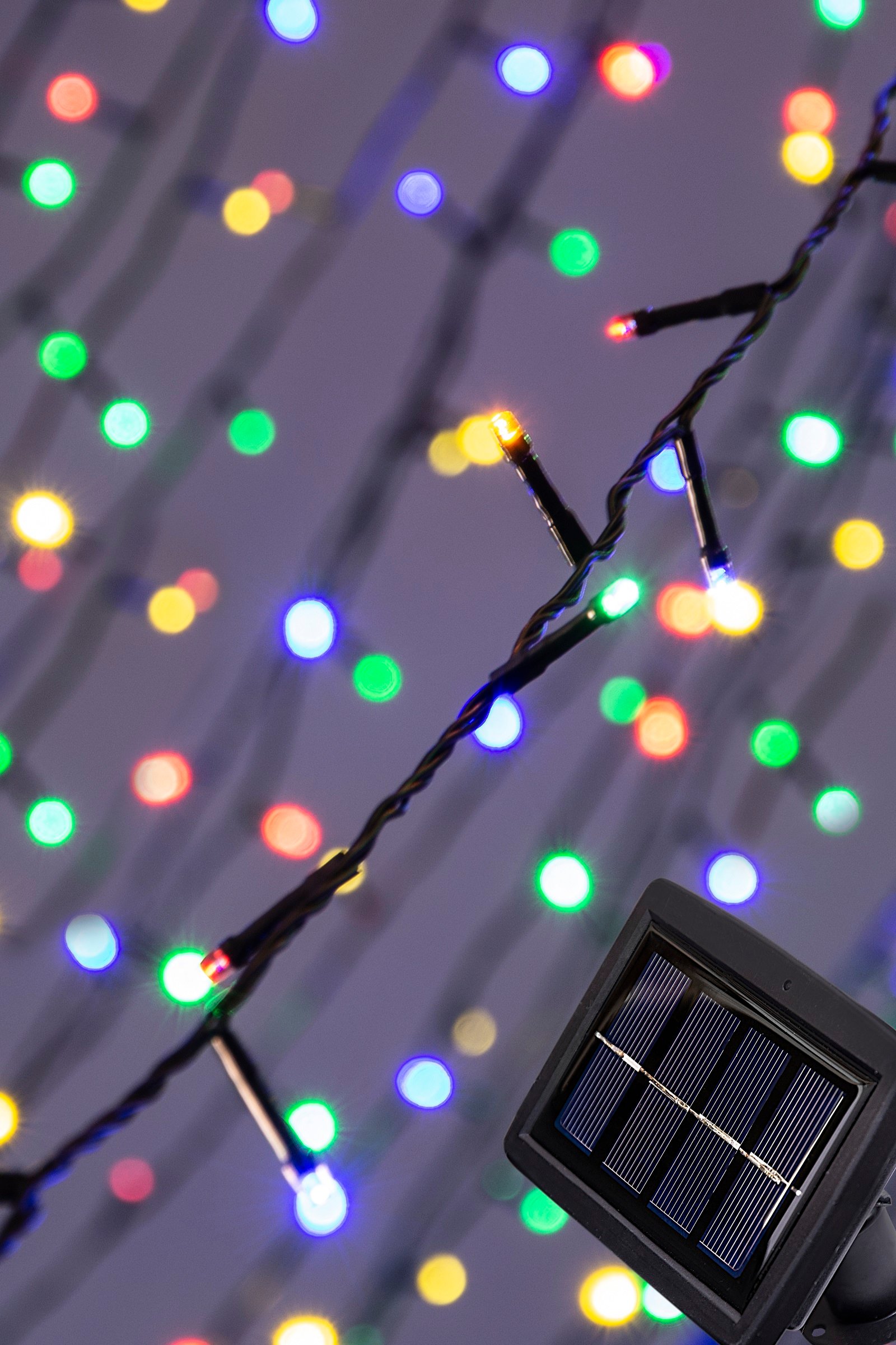 Solar powered led christmas lights deals