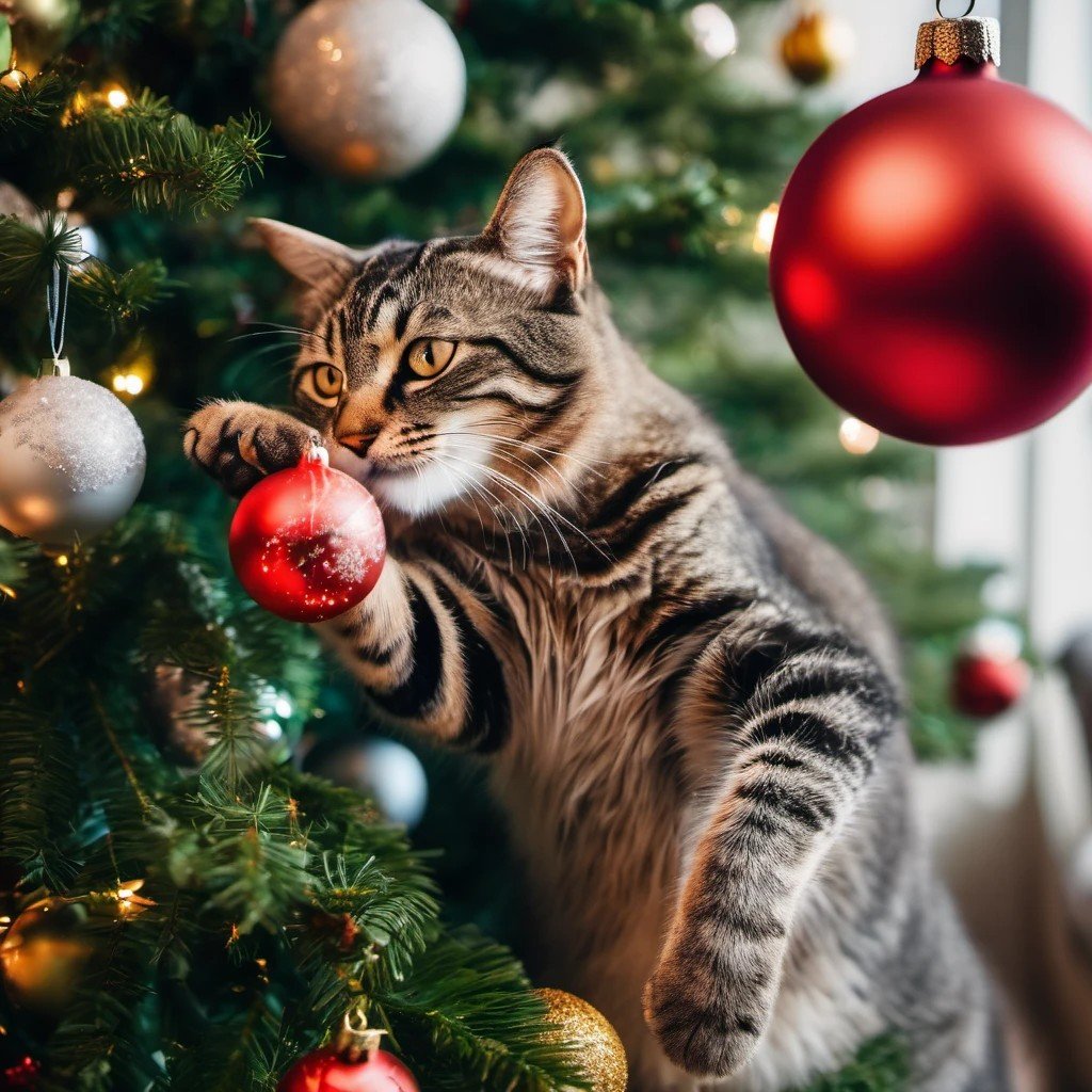 How to Protect Your Christmas Tree From Your Cats