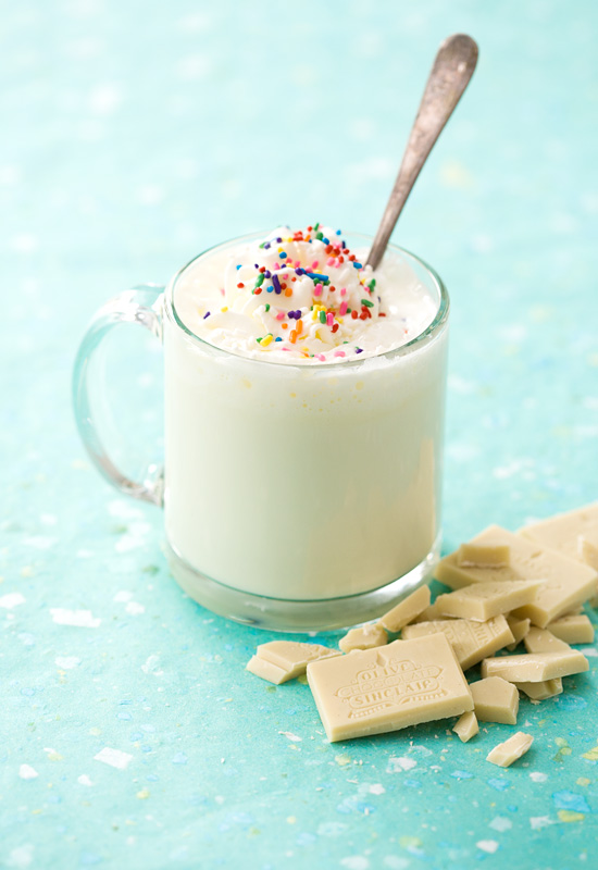 White Hot Chocolate Recipe (for the kids!)