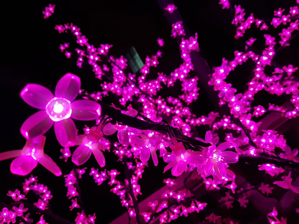Blossom LED Christmas tree lights