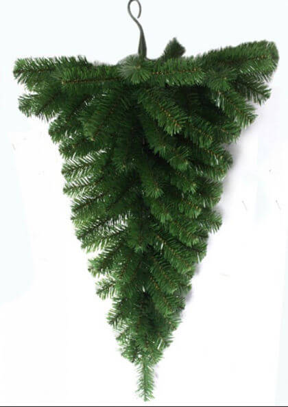 Upside down Christmas tree