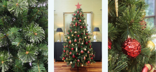 Majestic Dew bushy artificial Christmas tree